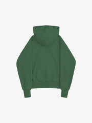 Oversized-Zip Skeleton Graphic Patchwork Hoodie