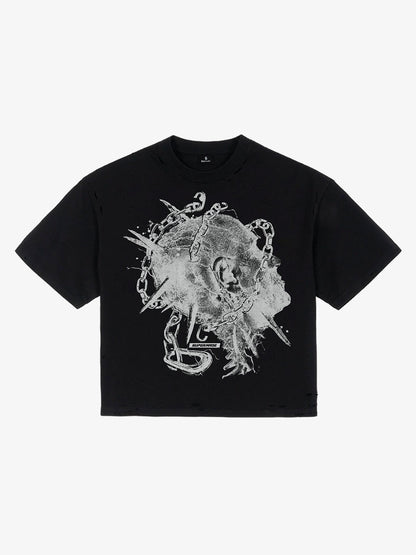 Slash Horror Portrait Graphic Tee