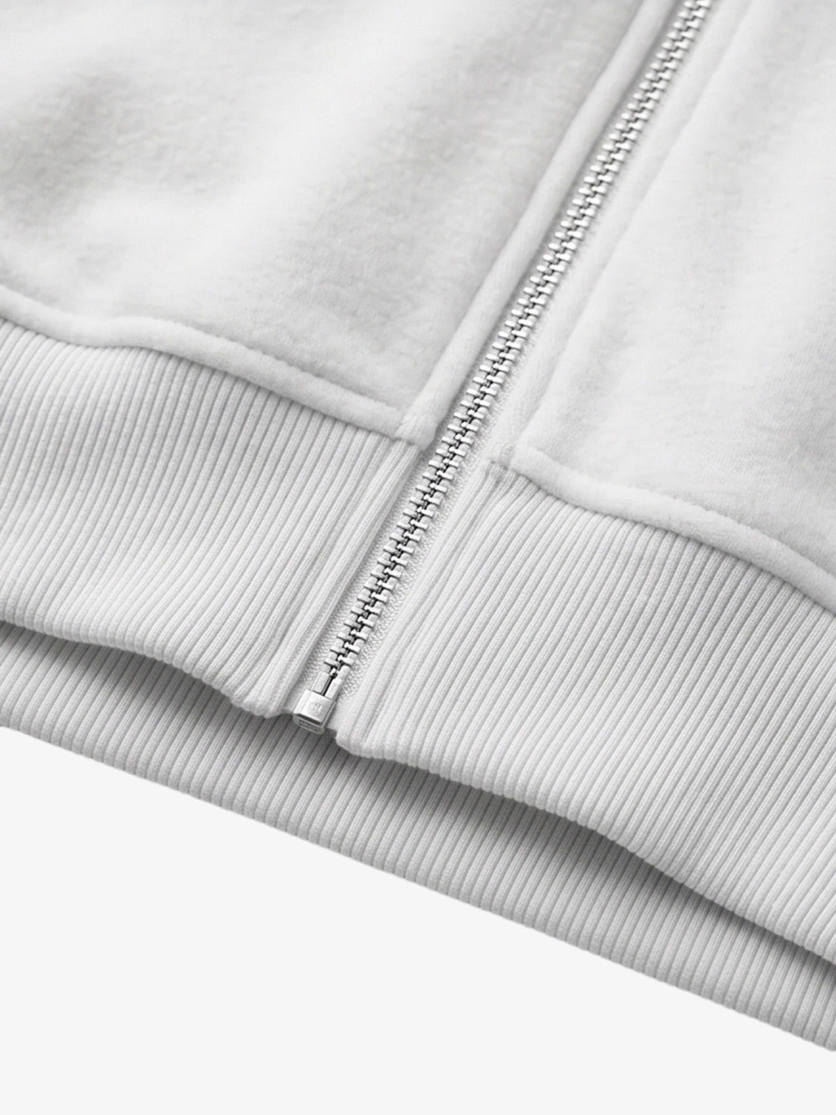 Veste militaire à fermeture éclair tressée