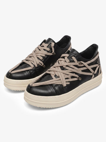 Five-Point Star Lace-Up Sneakers