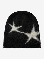 Star Pattern Knit Beanie 