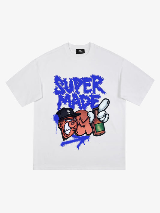 Graffiti Art Graphic T-Shirt 