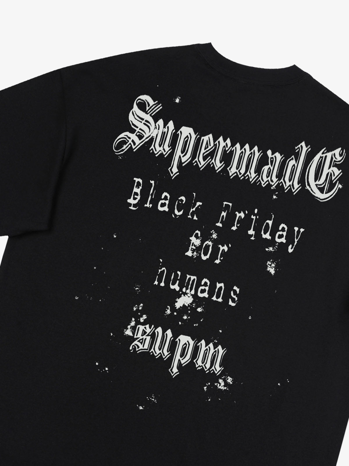 Gothic Skull Spiderweb Graphic T-Shirt 