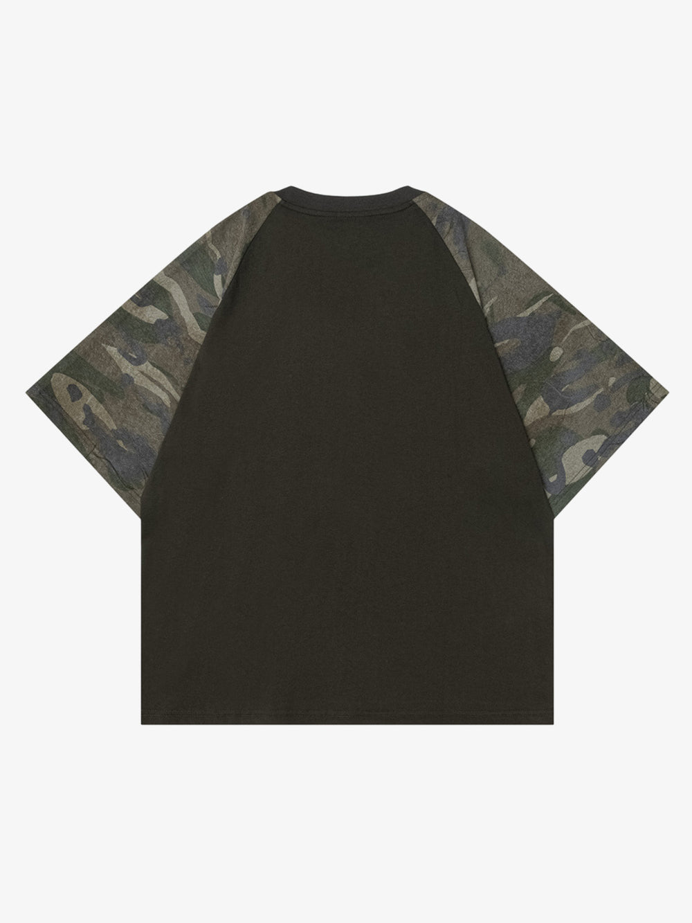 Black & White Abstract Print Oversized T-Shirt