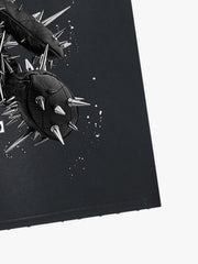 Spiked Bear Graphic T-Shirt 