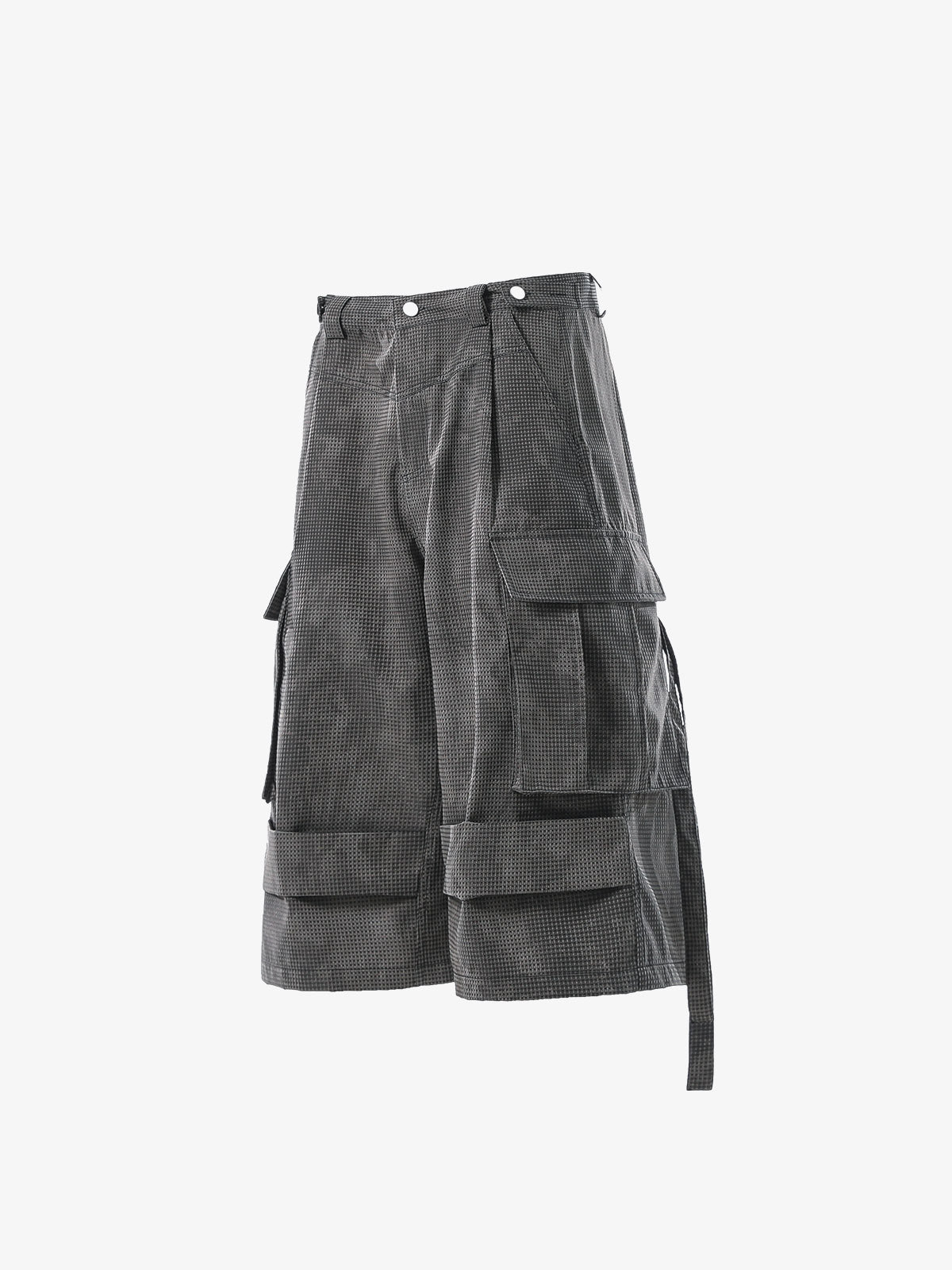 Multi-Pocket Cargo Cropped Pants 