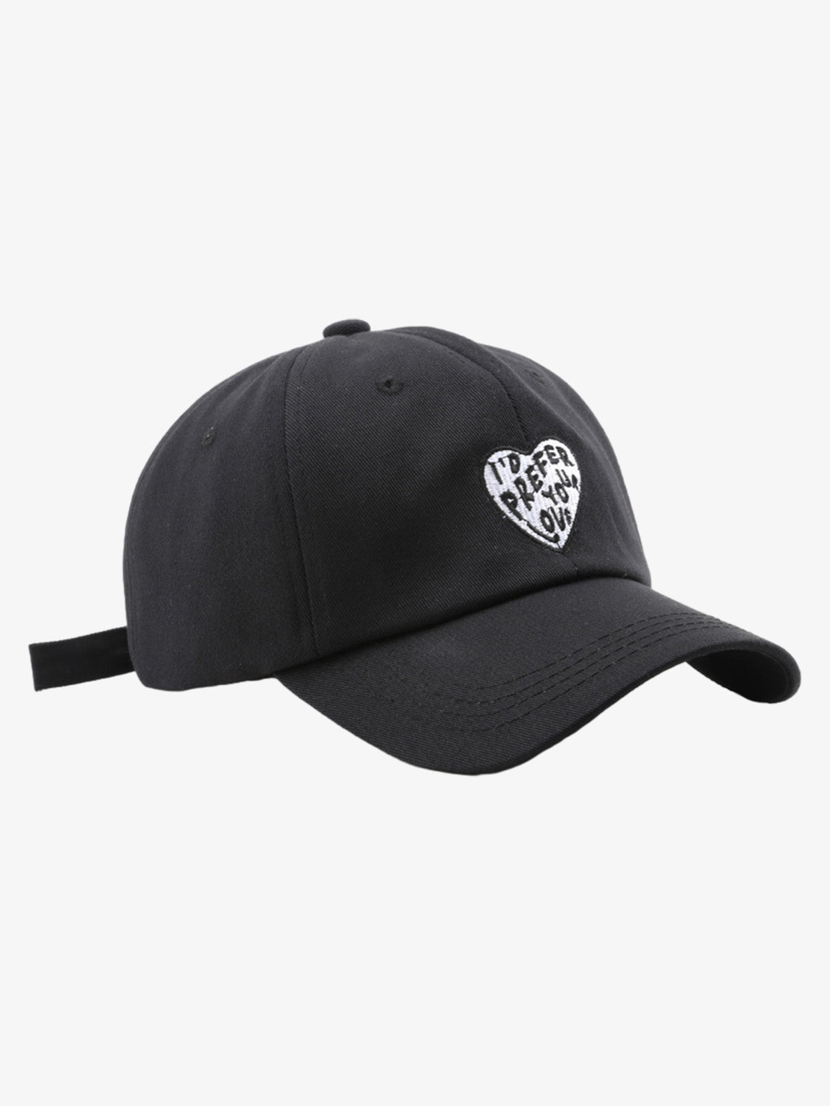 Stylish Heart-Embellished Baseball Caps for Everyday Wear 