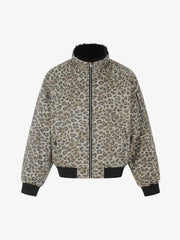 Leopard Reversible Faux-Fur Coat