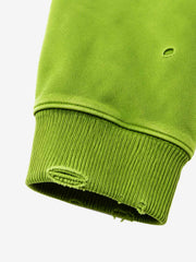 Parody Web-Ad Graphic Distressed Boxy Hoodie