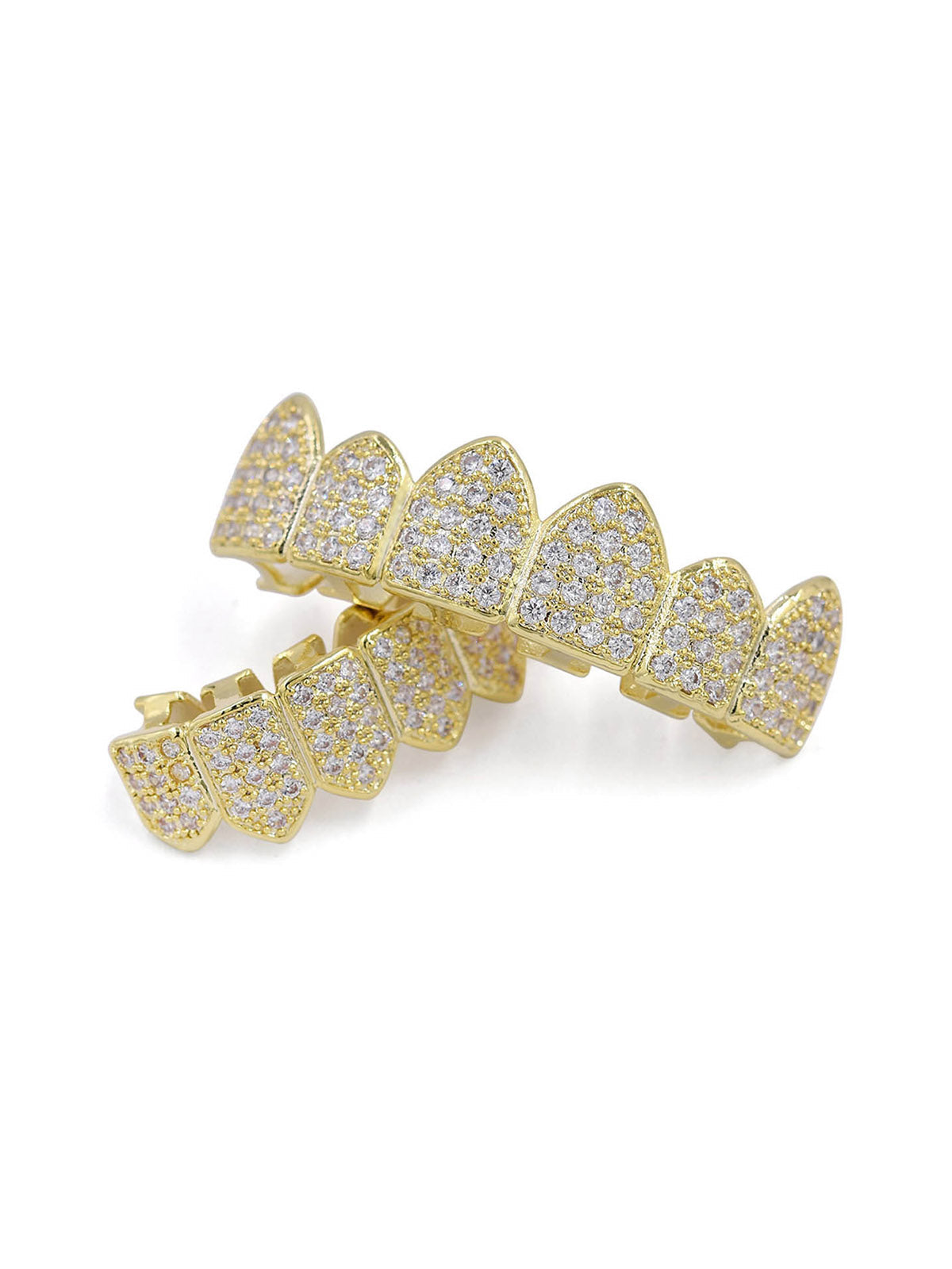 Vampire Teeth Zircon Braces 