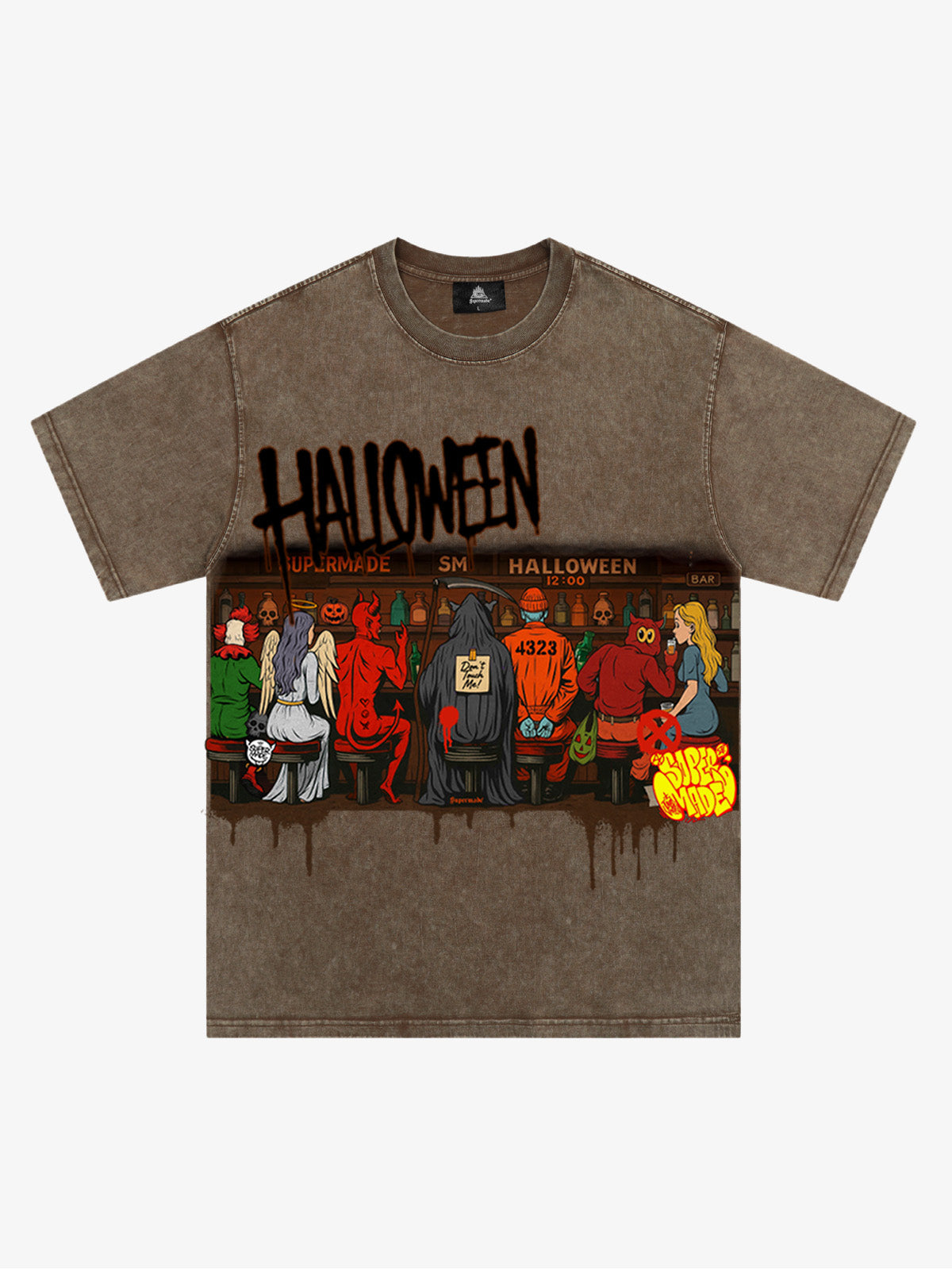 Thesupermade Halloween Pub Party T-shirt 