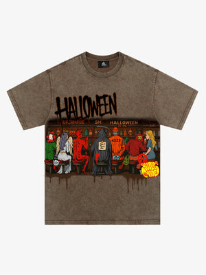 Thesupermade Halloween Pub Party T-shirt 