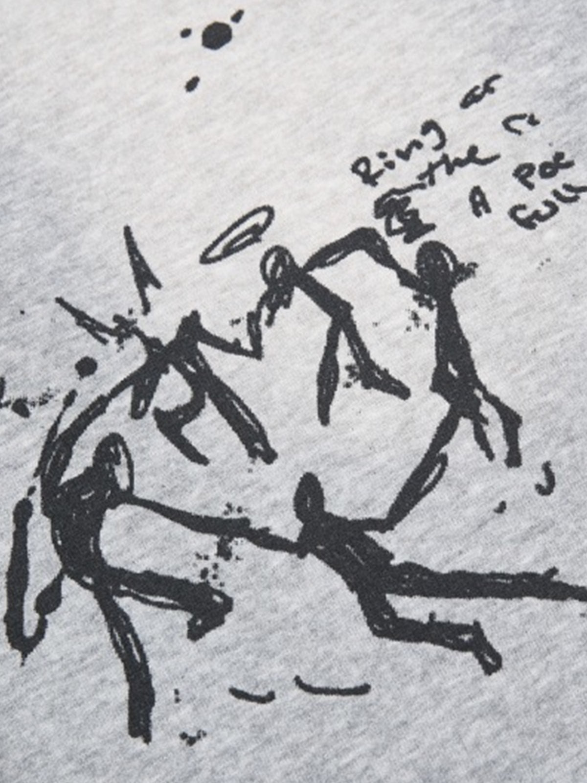 Graffiti Cropped Pants