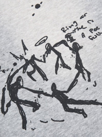 Graffiti Cropped Pants