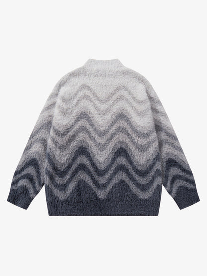 Cozy Pink Patterned Sweater for Women - Perfect for Fall and Winter Outfits 