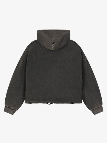 Dragon Girl Graphic Washed Hoodie