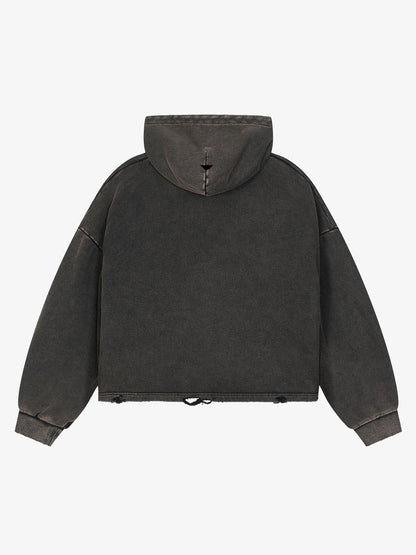 Dragon Girl Graphic Washed Hoodie