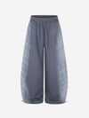 Gradient Washed Embroidered Baggy Sweatpants