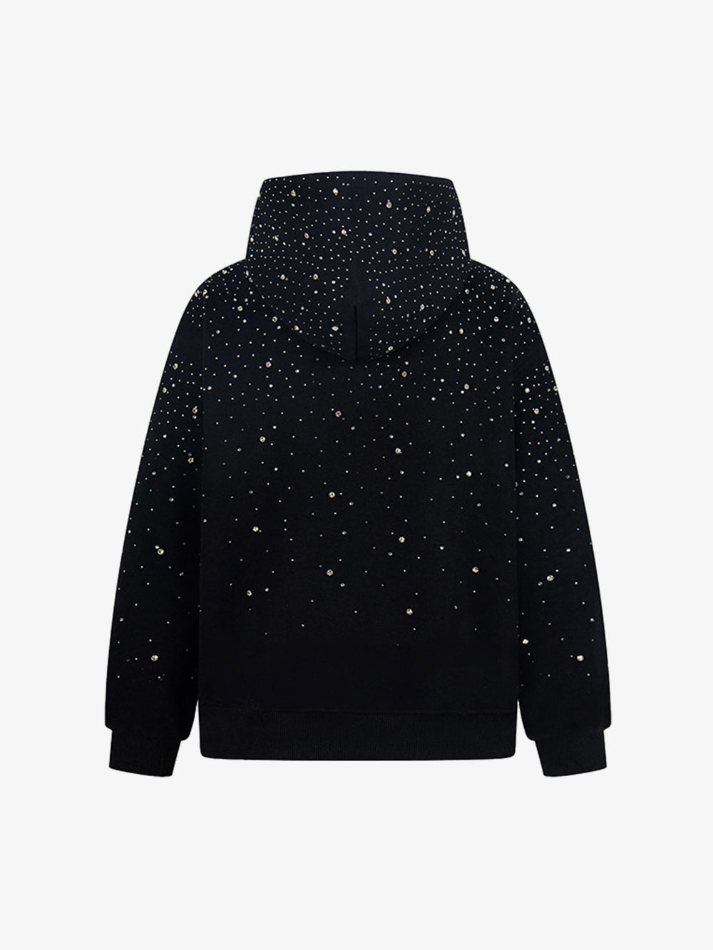 Rhinestone Zip Hoodie