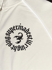 Reflective Stripe Logo Embroidered Tracksuit
