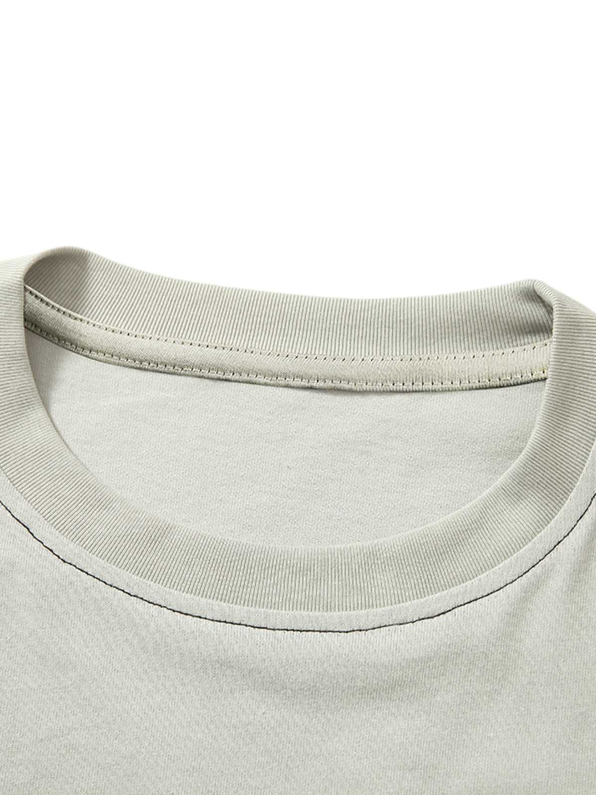 Spliced Deconstruction Print T-shirt