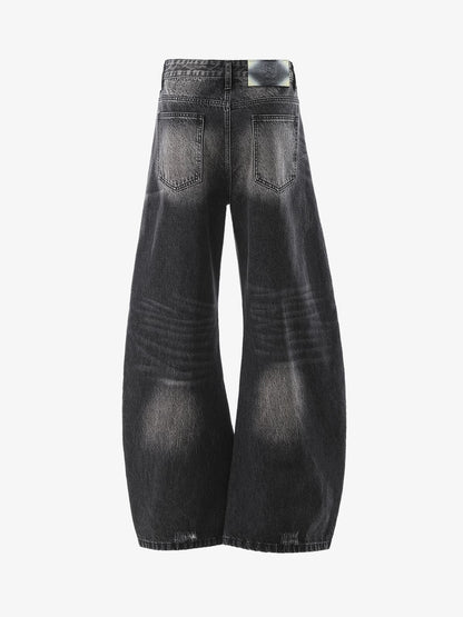 High-Waisted Wide-Leg Cargo Pants with Unique Pocket Design 