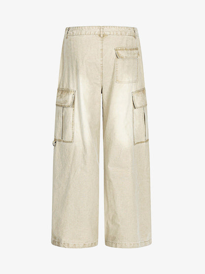 Street Multi-Pocket Work Jeans 