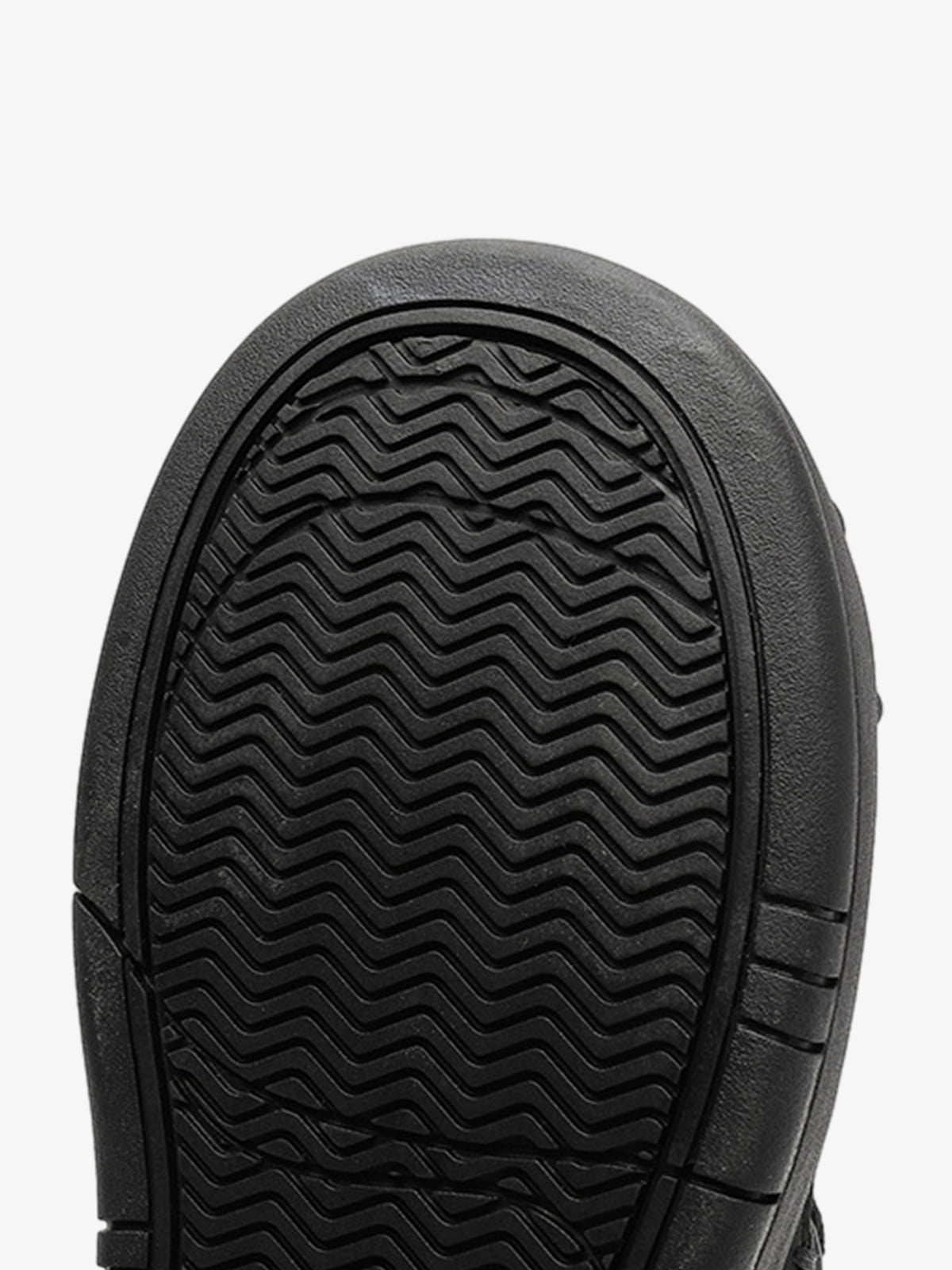 Black Chunky Sneakers with Fluid Lines and Granular Outsole for Everyday Wear 