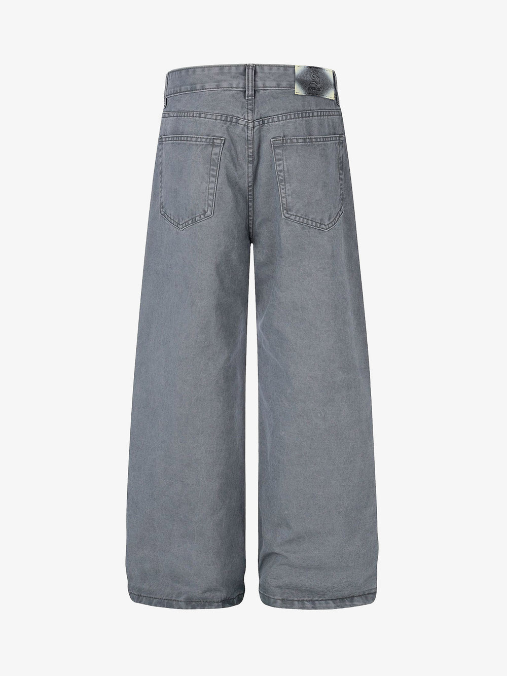 Jeans mit Nietenausschnitt