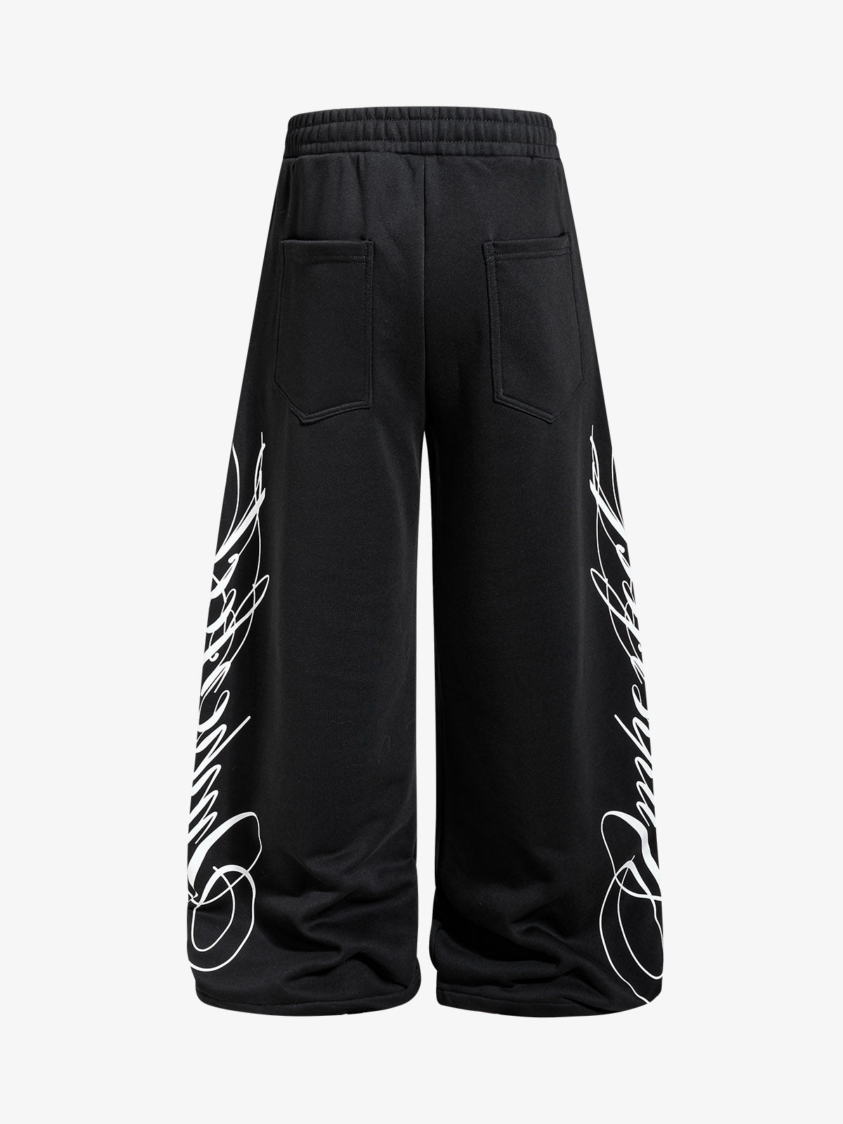 Camo Drawstring Baggy Sweatpants