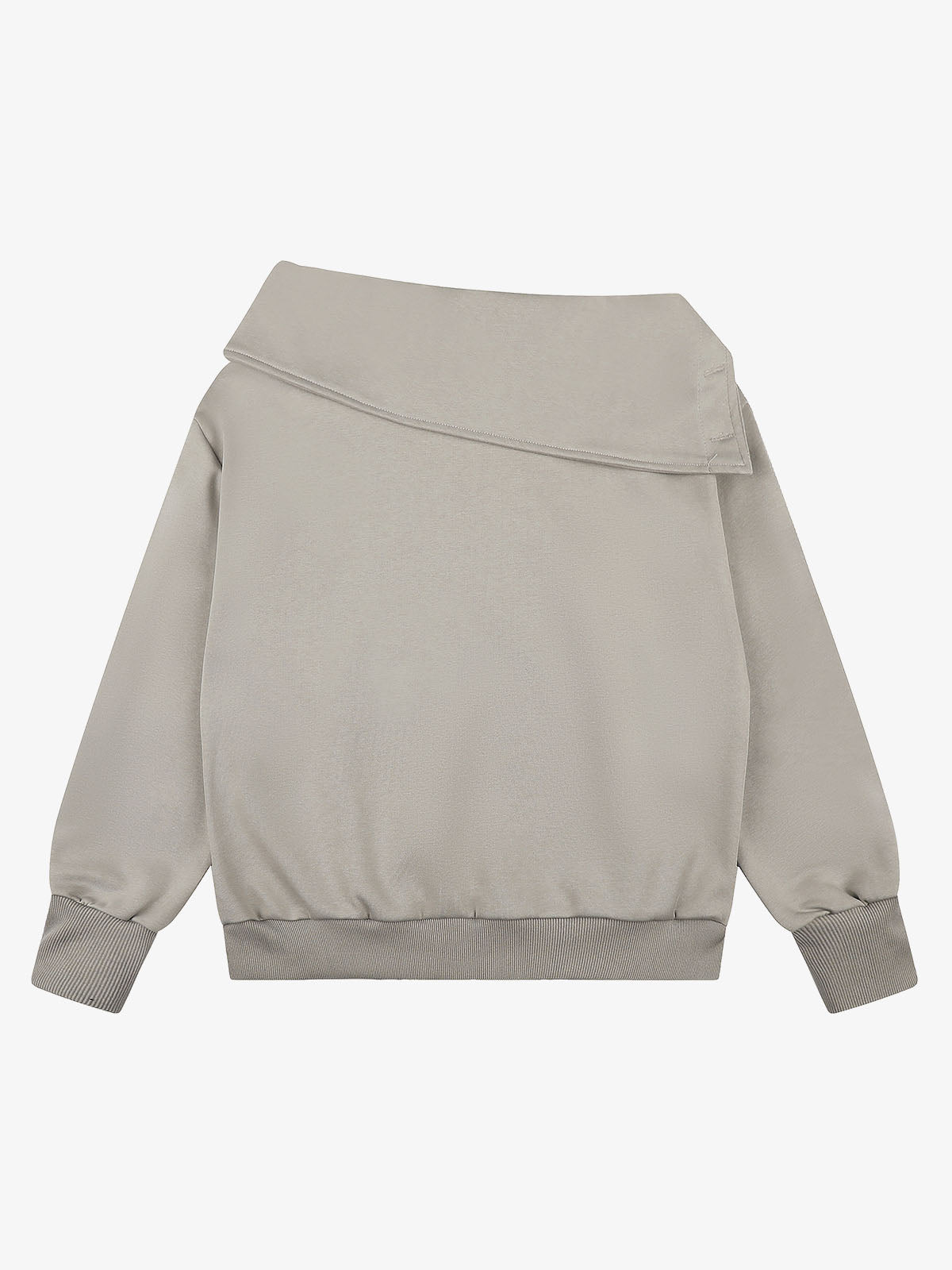 Sweatshirt mit gekreuztem Flügel-Grafik und Strasssteinen