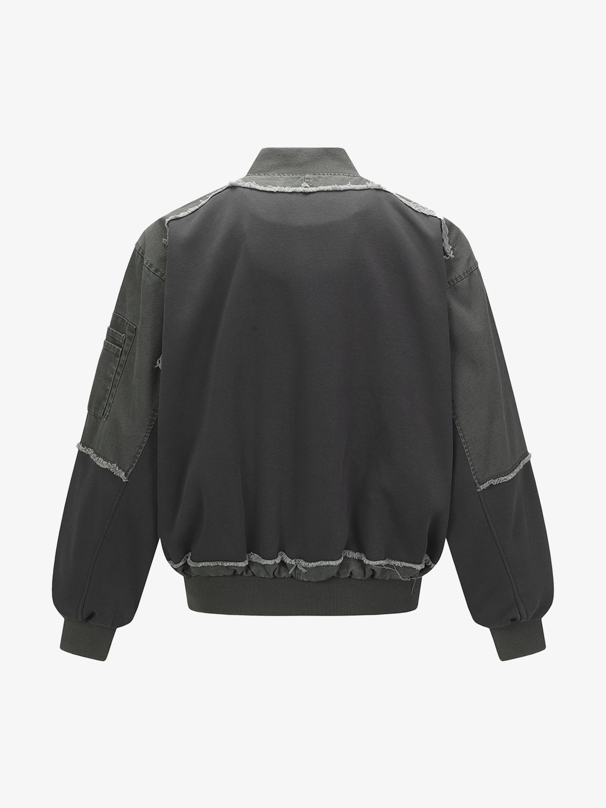 Raw Edge Deconstructed MA-1 Bomber Jacket 