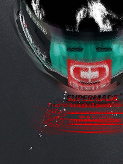 Snake and Sword Graphic T-Shirt with Bold Statement Design 