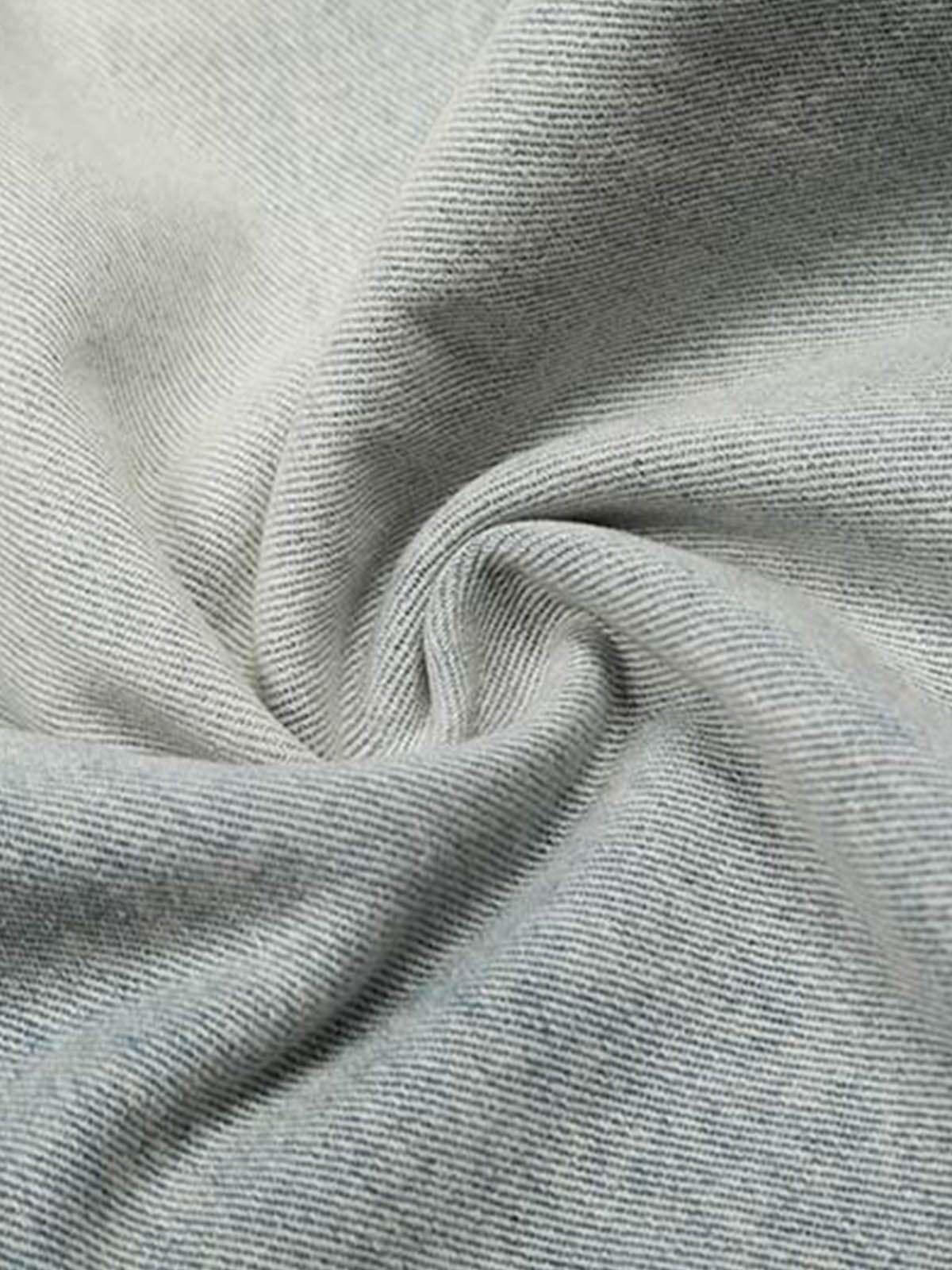 Light Wash Denim Wide Leg Bermuda Shorts for Women High Waist Casual Summer Style 