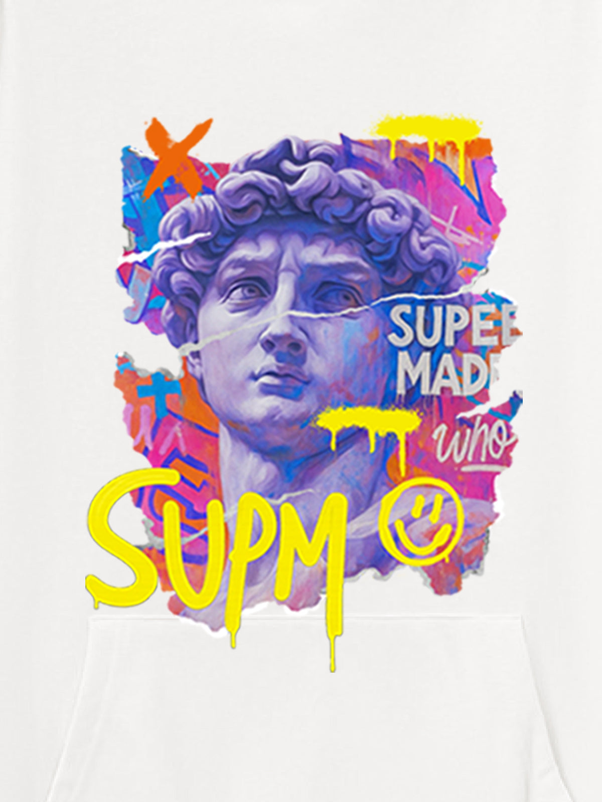 Graffiti David Statue Hoodie 