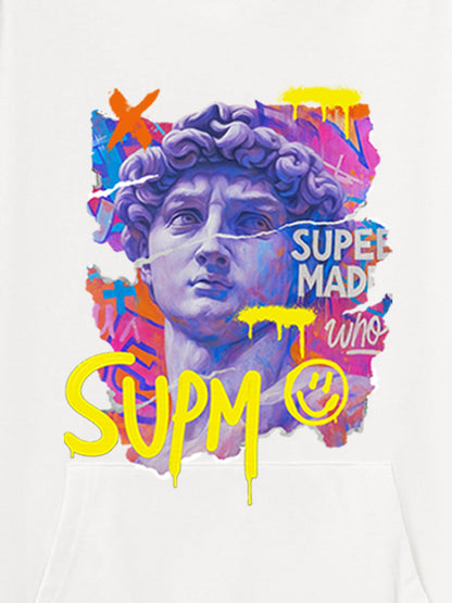 Graffiti David Statue Hoodie 