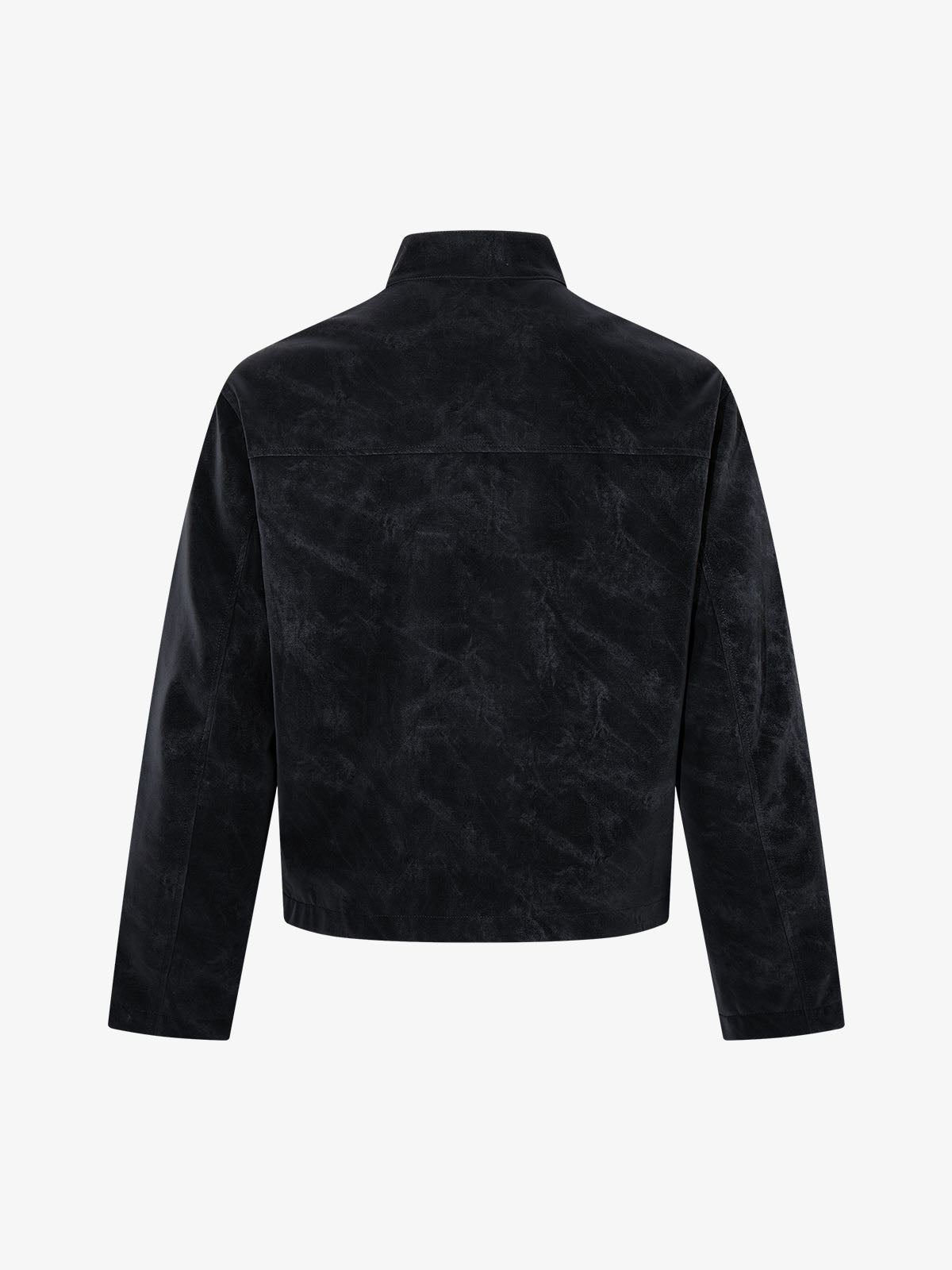 Street-style Distressed Double-breasted Multi-button Jacket
