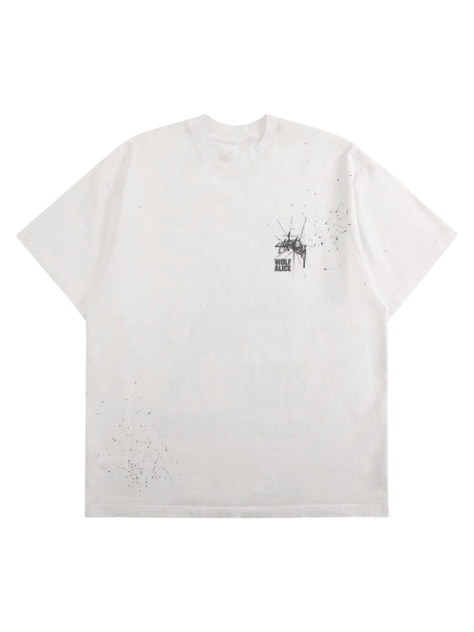 Retro Washed Printed T-shirt 