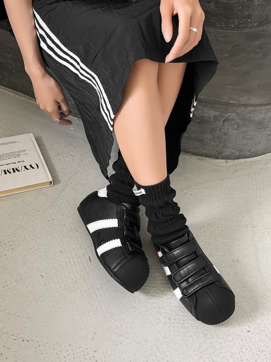 Stylish Velcro Strap Sneakers for Everyday Wear 