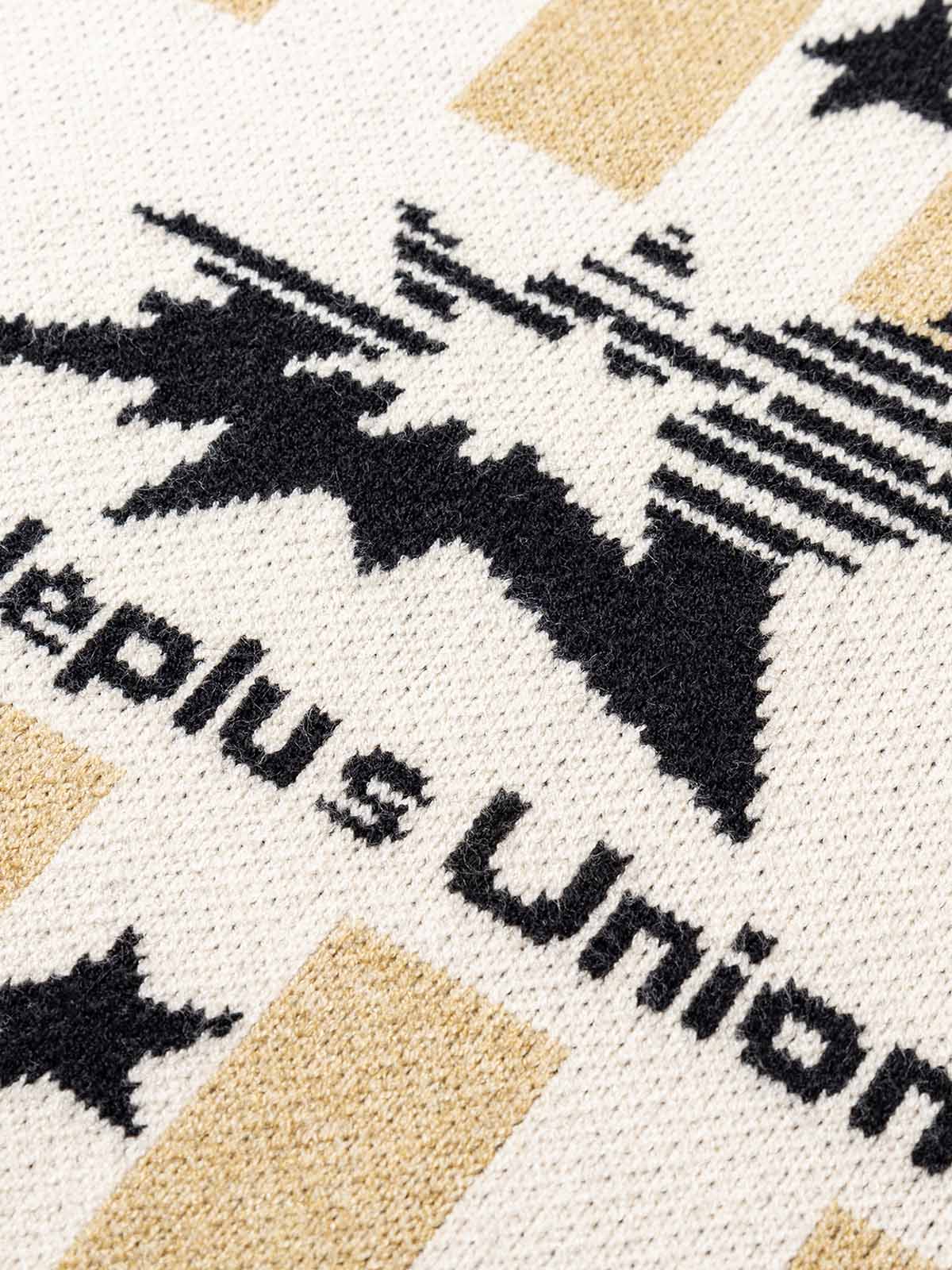 Thesupermade Star Rugby Striped Sweater 