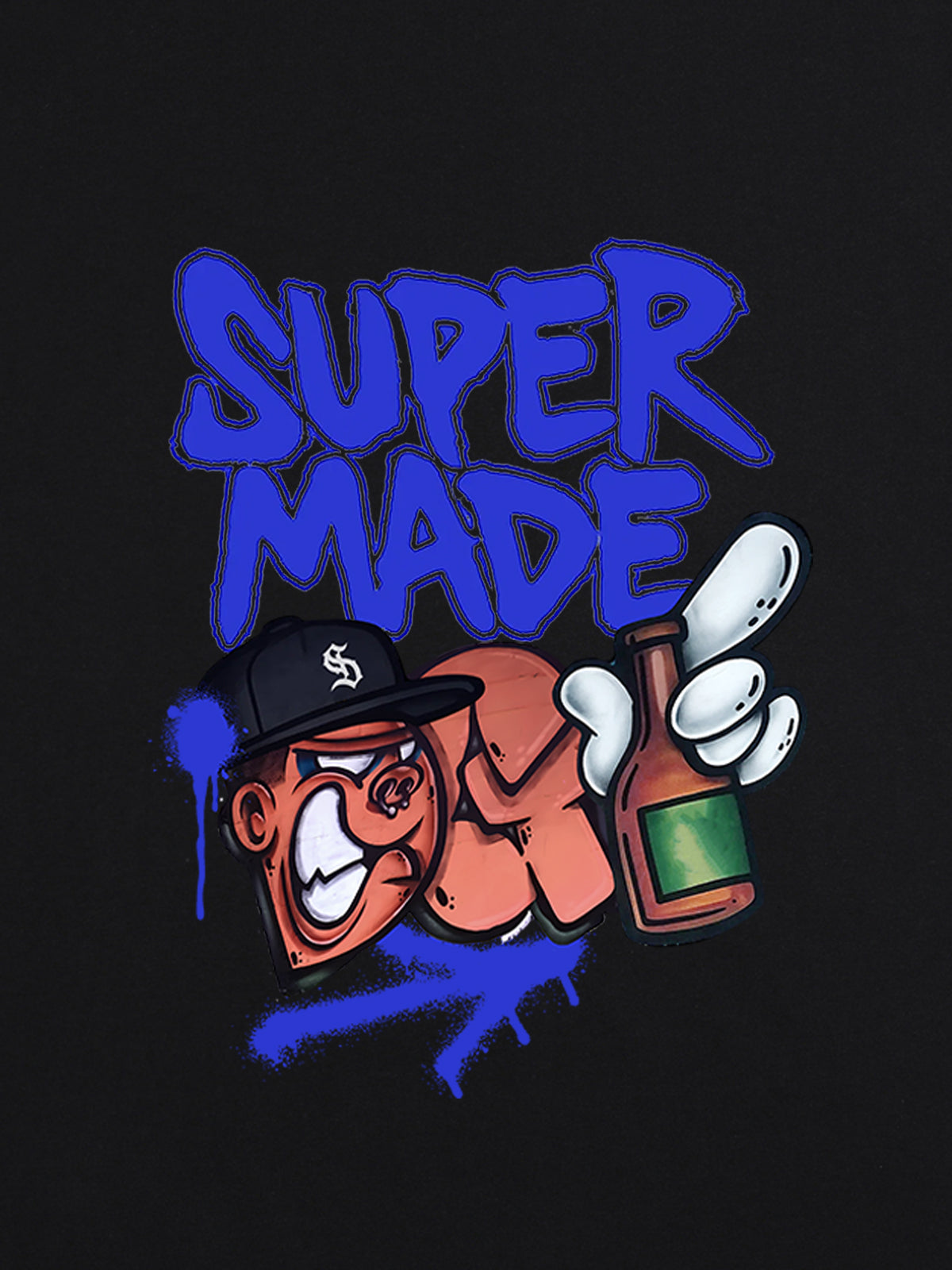 Graffiti Art Graphic T-Shirt 