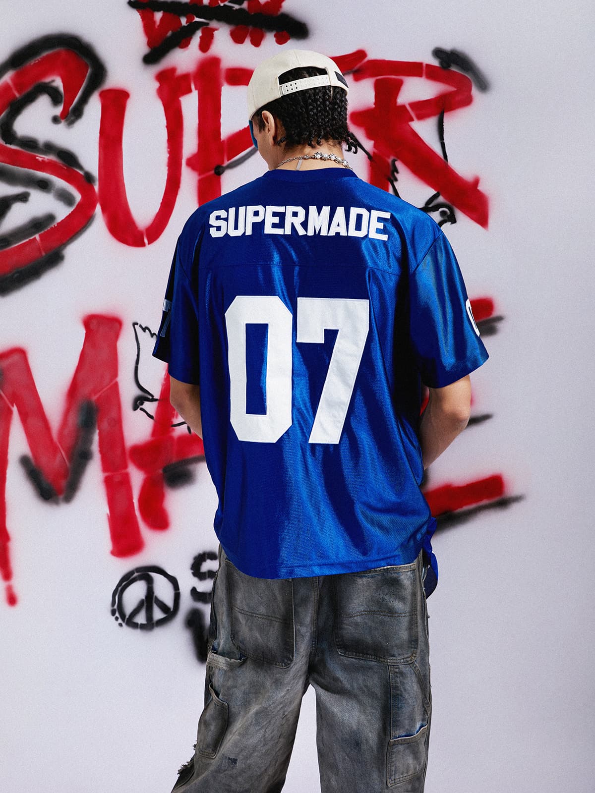Jersey Loose Satin 07 Stitching Sports T-Shirt 