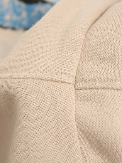 Stylish Wide-Leg Pants with Patriotic Print for Casual Wear 