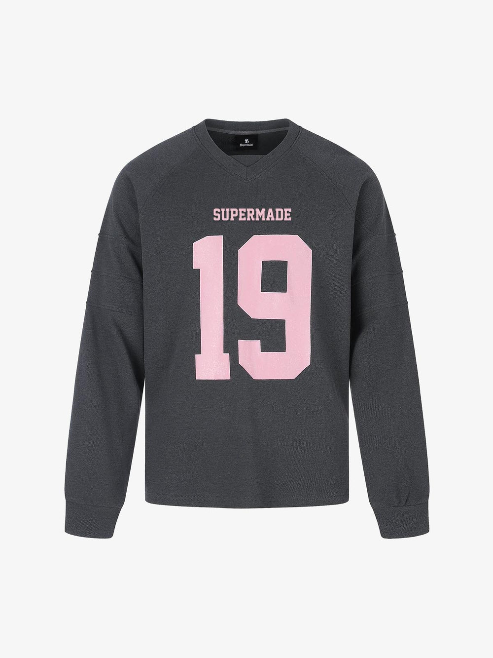 Digital Print Patchwork Design Long-sleeved Shirt