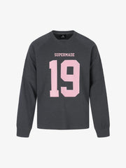 Digital Print Patchwork Design Long-sleeved Shirt