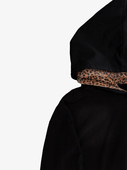 Leopard Print Boxy Fit Double Waist Set