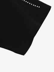 Perlenbesetztes T-Shirt