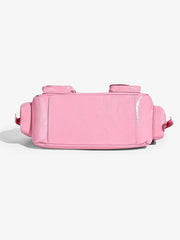 Studded Belt Buckle Shoulder Bag