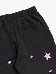 Star Foam Graphic Color Block Sweat Set