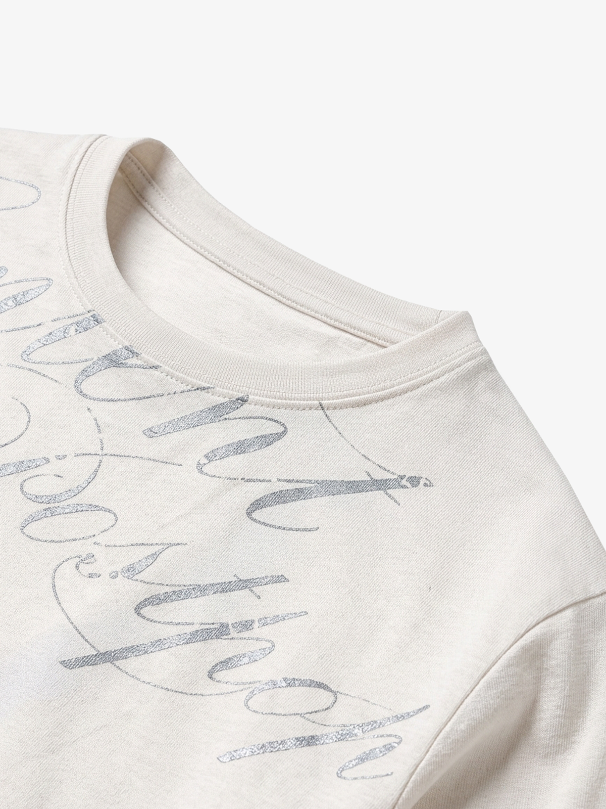 Script Graphic Long-Sleeve Tee